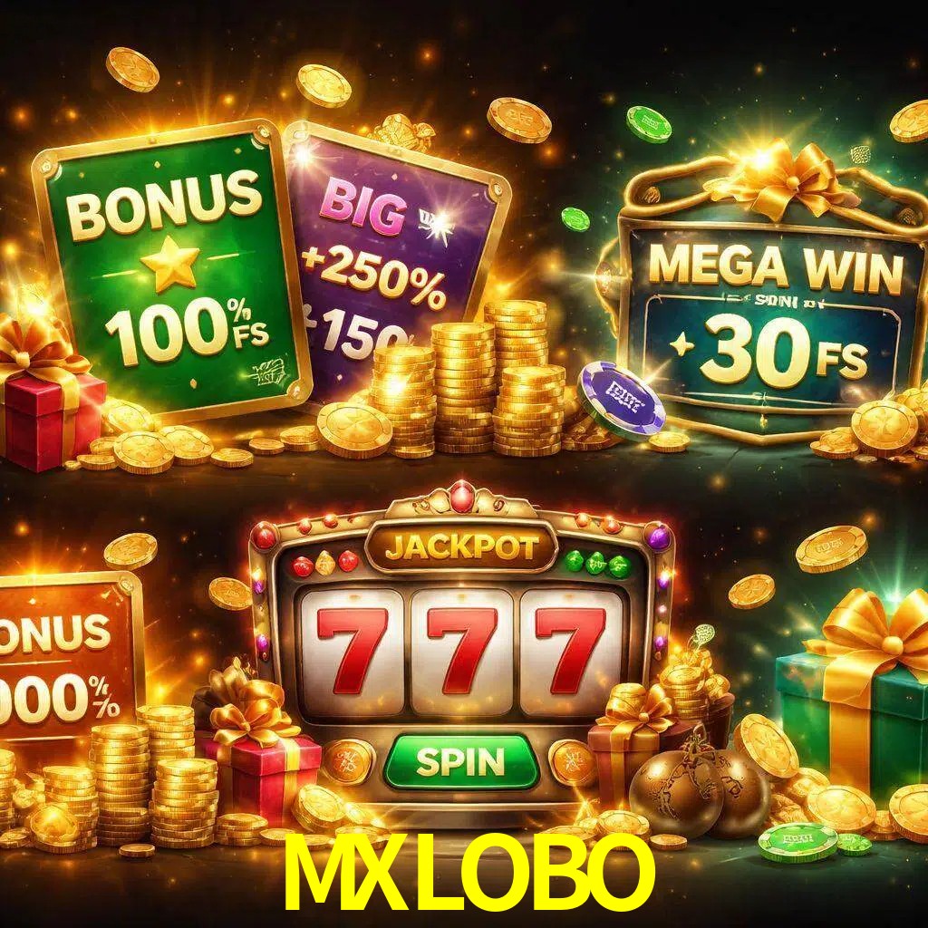 Tipos de bonos MXLOBO incluyendo recompensas de bienvenida y promociones continuas